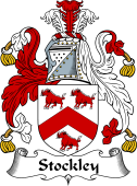 English Coat of Arms for the family Stockley