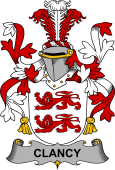 Irish Coat of Arms for Clancy or McClancy