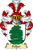 v.23 Coat of Family Arms from Germany for Felber