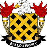 American Coat of Arms for Ballou