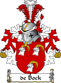 Dutch Coat of Arms for de Bock