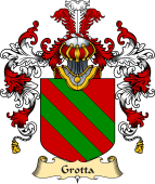 Italian Family Coat of Arms (v.25a) Grotta