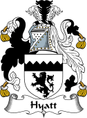 English Coat of Arms for Hyatt
