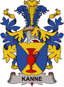 Danish Coat of Arms for Kanne