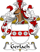 German Wappen Coat of Arms for Gerlach