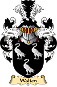 English Coat of Arms (v.23) for the family Walton II