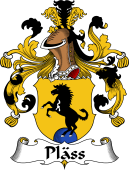 German Wappen Coat of Arms for Pläss