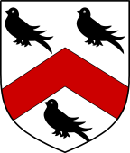 English Family Shield for Elvin or Elwin