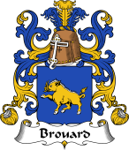 Coat of Arms from France for Brouart or Brouard