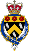 Families of Britain Coat of Arms Badge for: Oldham (England)