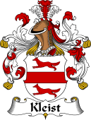 German Wappen Coat of Arms for Kleist