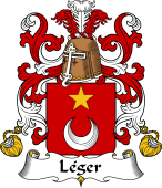 Coat of Arms from France for Léger