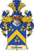 French Family Coat of Arms (v.23) for Galland