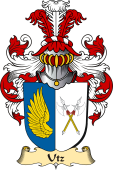 v.23 Coat of Family Arms from Germany for Utz