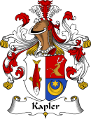 German Wappen Coat of Arms for Kapler