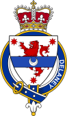 Families of Britain Coat of Arms Badge for: Delaney (Ireland)