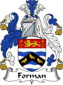 English Coat of Arms for the family Forman