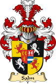 v.23 Coat of Family Arms from Germany for Salm