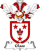 Coat of Arms from Scotland for Glass