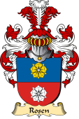 v.23 Coat of Family Arms from Germany for Rosen
