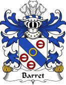 Welsh Coat of Arms for Barret