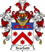 Italian Family Coat of Arms (v.25b) Scarlatti
