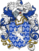 English or Welsh Coat of Arms for Kinnersley (Staffordshire and Shropshire)