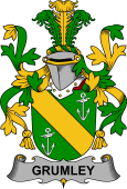 Irish Coat of Arms for Grumley