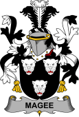 Irish Coat of Arms for Magee or McGee