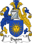 English Coat of Arms for Dyson