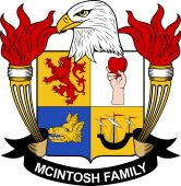 Coat of arms used by the McIntosh family in the United States of America
