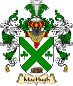 Irish Family Coat of Arms (v.25) MacHugh