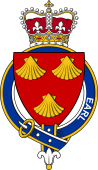 Families of Britain Coat of Arms Badge for: Earl or Erle (England)