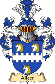 Irish Family Coat of Arms (v.23) for Alleet