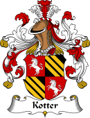 German Wappen Coat of Arms for Kotter
