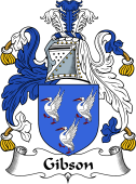 Irish Coat of Arms for Gibson