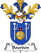 Coat of Arms from Scotland for Bourdon