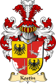 v.23 Coat of Family Arms from Germany for Kostin