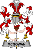 Irish Coat of Arms for McGowan or McGouan