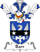 Coat of Arms from Scotland for Barr or Barry