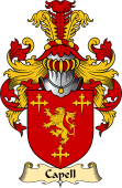 English Coat of Arms (v.23) for the family Capell