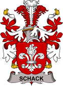 Danish Coat of Arms for Schack