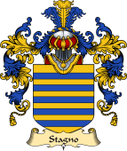 Italian Family Coat of Arms (v.25a) Stagno