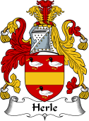 English Coat of Arms for Herle