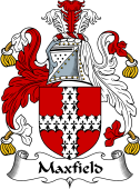 English Coat of Arms for the family Maxfield