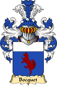 French Family Coat of Arms (v.23) for Bocquet