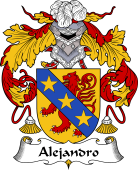 Spanish Coat of Arms for Alejandro