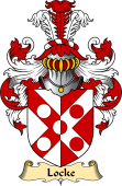 Irish Family Coat of Arms (v.23) for Locke