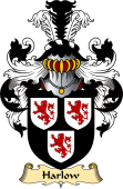 English Coat of Arms (v.23) for the family Harlow