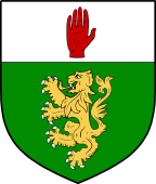 Irish Family Shield for MacGenis (Down)